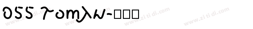 0gg Roman字体转换